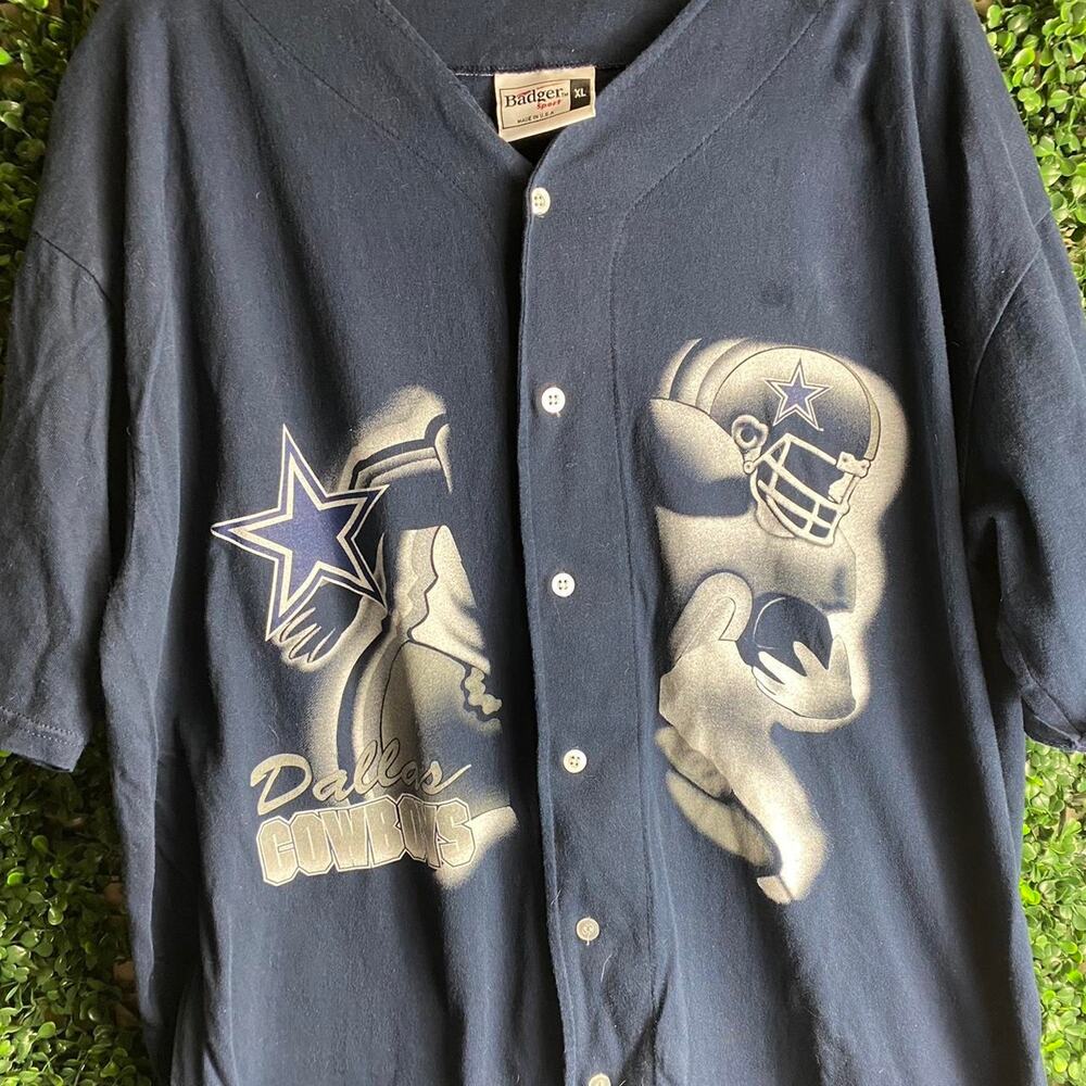 Vintage dallas cowboys baseball jersey